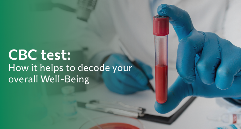 CBC test for overall well-being